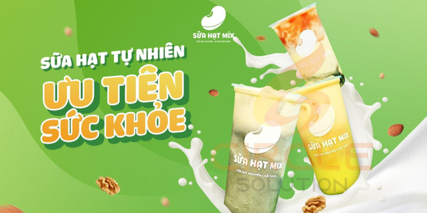 Sữa Hạt Mix - Hồng Mai