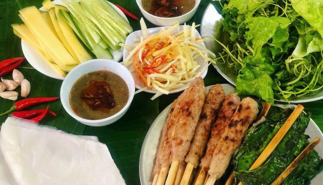 Tâm Chợ Hàn - Nem Lụi & Bò Lá Lốt - 81 Phan Châu Trinh