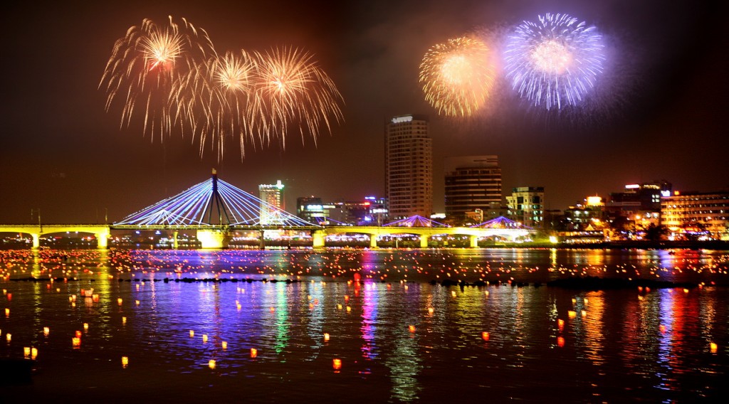 Một địa điểm xem pháo hoa ở Đà Nẵng tốt nhất