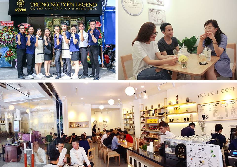 Trung Nguyên Legend Café , Trung Nguyen LEGEND 133 Nguyen Hue