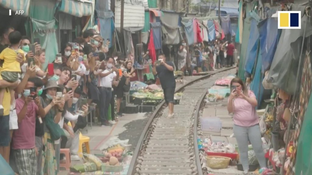 Chợ đường tàu Thái Lan hồi sinh , cho duong tau thai lan hoi sinh