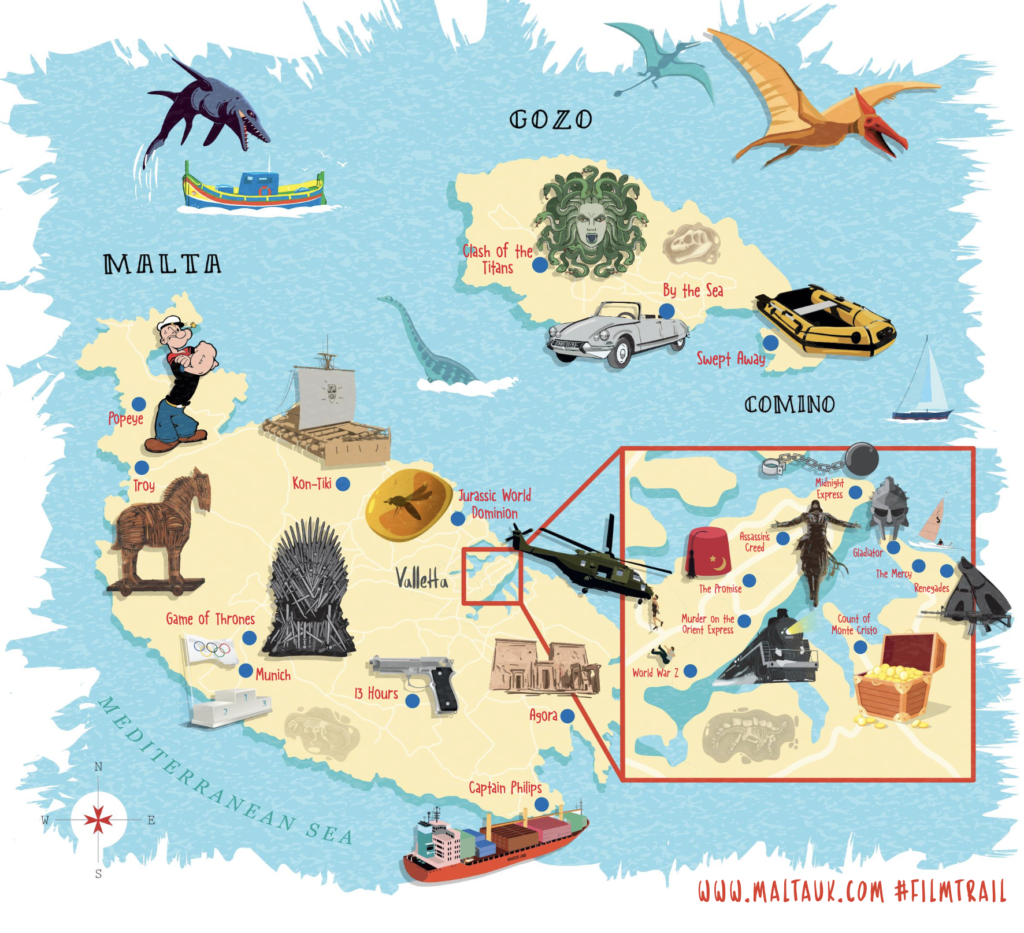 Malta - thiên đường du lịch lên phim 'Jurassic World' , malta thien duong du lich len phim jurassic world