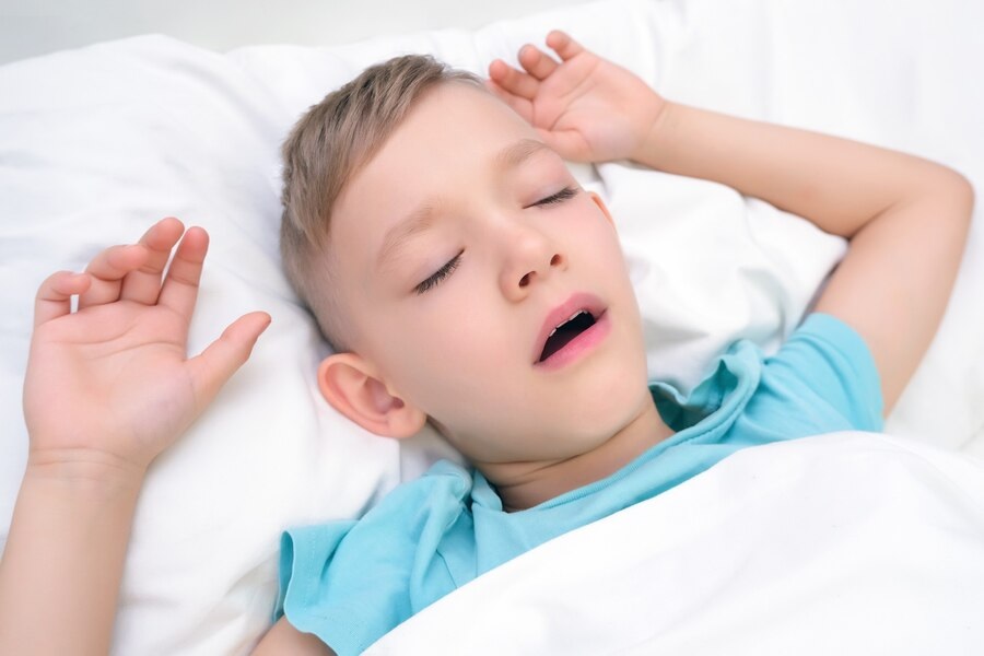 Dấu hiệu nhận biết các tình trạng ngủ ngáy ở trẻ , dau hieu nhan biet cac tinh trang ngu ngay o tre