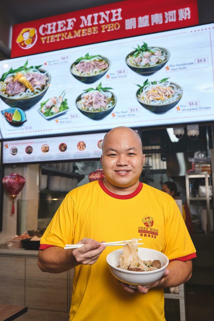 Tiệm phở của đầu bếp Việt lên báo Singapore , tiem pho cua dau bep viet len bao singapore
