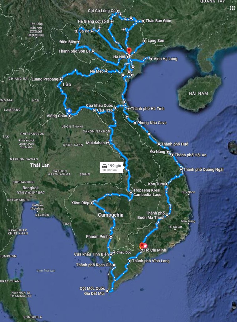 Gia đình Việt tự lái ôtô hơn 10.000 km xuyên Đông Dương Du lịch  